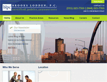 Tablet Screenshot of brookslodden.com